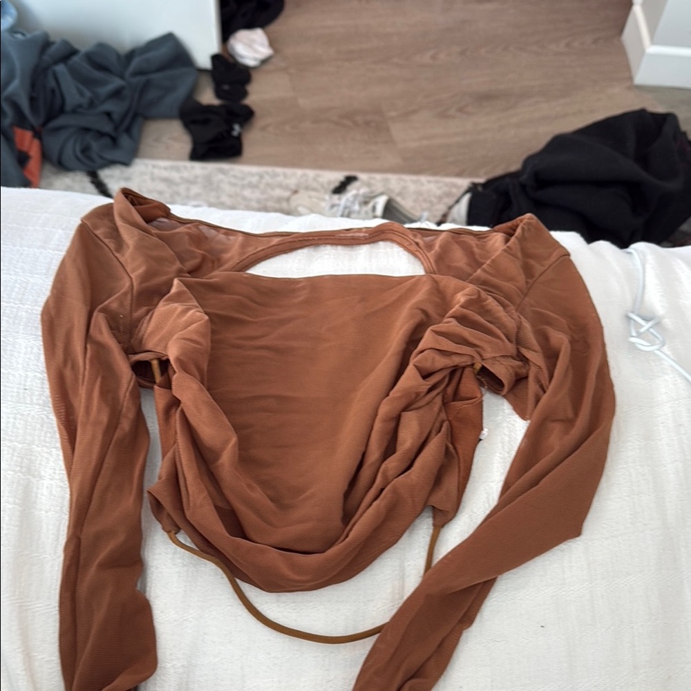 Women's Brown Top